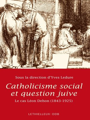 cover image of Catholicisme social et question juive